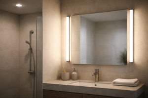 3 spejlløsninger til badeværelset der stopper skyggerne i ansigtet