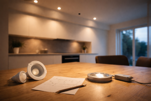 De spot som dør først bestemmer: sådan vælger du mellem GU10 og indbygget LED