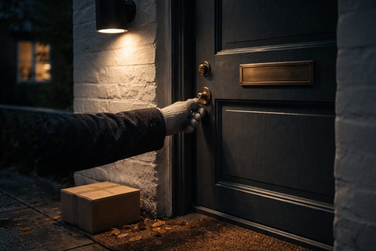 Den aften jeg opdagede, at min hoveddør var en mørk grotte