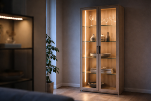 Har du også tændt vitrineskabet og tænkt: det ser billigt ud?