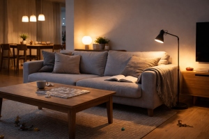 Har du overhovedet lyst nok i stuen, eller er det bare forkert fordelt?