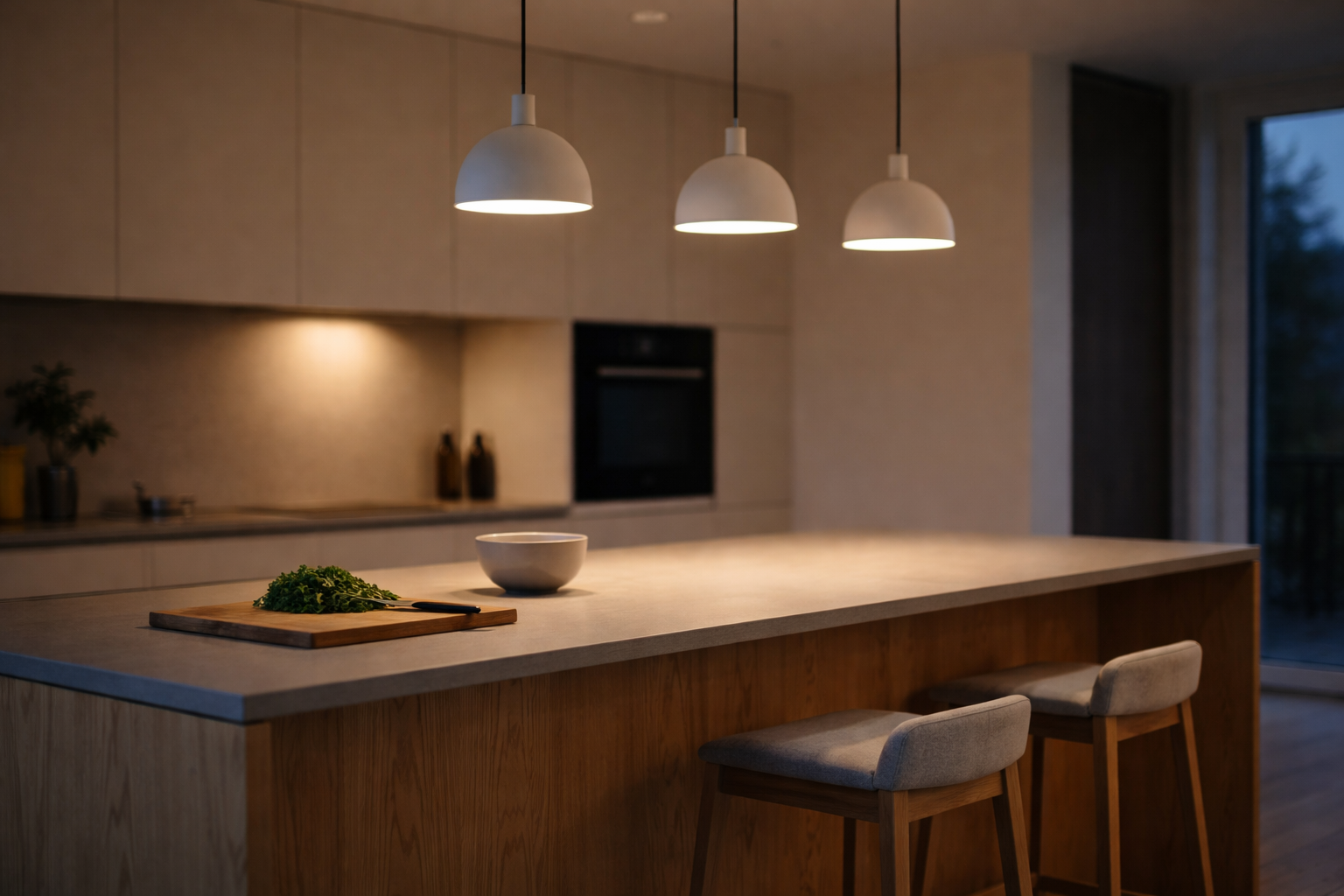 Pendler over køkkenø uden gætterier